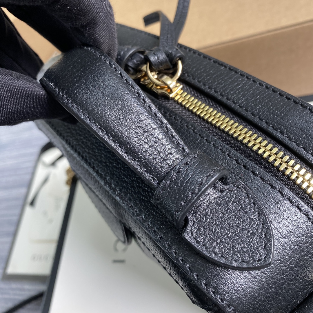 Gucci Ophidia GG Mini Shoulder Bag 602576 Black